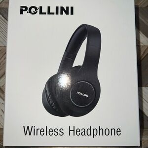 Pollini Black Over-Ear Headphones